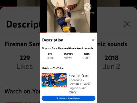 Fireman Sam But You See White Dog Ears With Voice Over