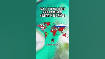 Day 6 of trying to get a sub from every country in the world #shorts #subscribe #fyp #mapping #map