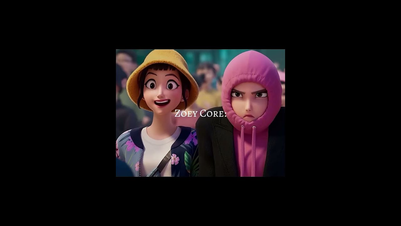 Zoey Core Kpopdemonhunters Funny Silly