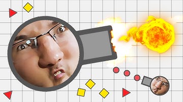 AGAR.IO WITH TANKS | Diep.io #1