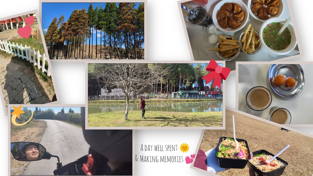 DAY OUT || RAPLENG || JINGKYRMEN GARDEN LAKE #ninivlogs  🛵🌞