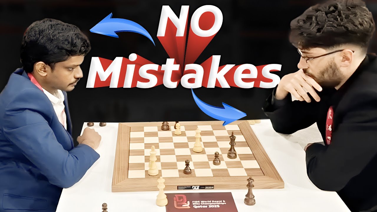 Pure Strategy, No Mistakes- Indian Defense | S L Narayanan Vs Alireza Firouzja | World Rapid 2025