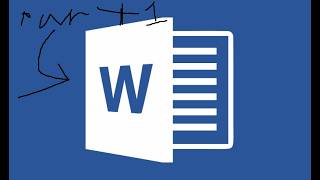 How to create, open and save a Microsoft Word Document