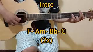 Video thumbnail of "Stuck On You- Lionel Richie (Guitar Chords/Tutorial)"