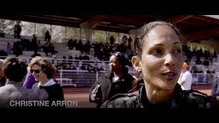Inauguration du Stade Christine Arron