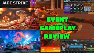 Jade strike new event gameplay review | Mwt tank battle#games 
