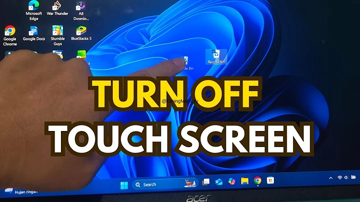 How to Disable Touch Screen on Windows 11 or 10 PC / Laptop