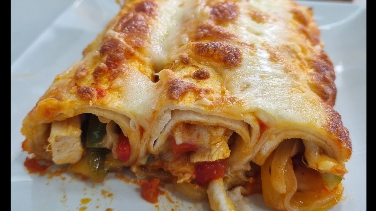 ROLLITOS DE POLLO Y VERDURAS RECETA SALUDABLE. Fácil y deliciosa, estupenda para una comida o cena