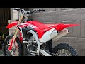 *FIRST RIDE* 2021 CRF250R