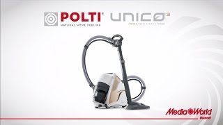 POLTI Unico MCV 85 Total Clean & Turbo Aspirapolvere senza sacco