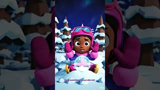 ❄️ The Magic Snow Globe! ⛄ Giant Ice Cube Slide | Winter Kids Song | PapaPing Kids Songs