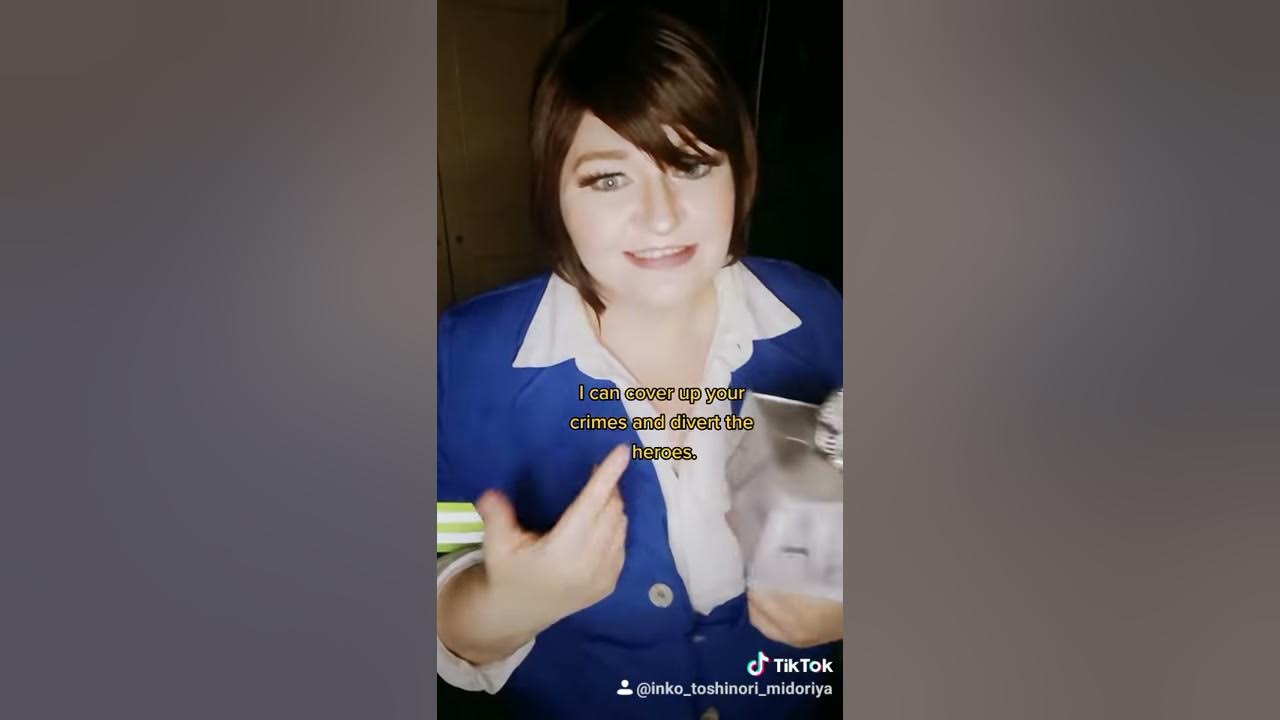 My hero academia news reporter YouTube
