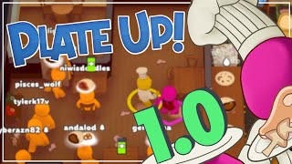 PlateUp! - 1.0 IS FINALLY HERE AND MEATIER THAN EVER (4-Player Gameplay)