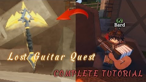 How to COMPLETE Lost Guitar Quest IN JUST 2 MINUTES 🤯