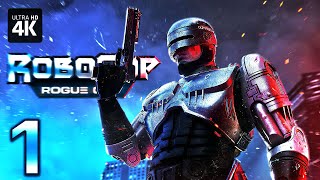 ROBOCOP: ROGUE CITY – Прохождение [4K] – Часть 1 | Робокоп Обзор и Геймплей на Русском на PC