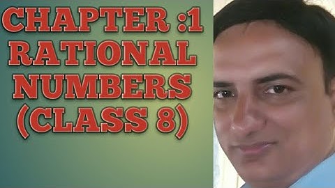 Rational Numbers part-I