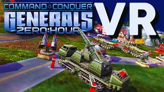 Command & Conquer Generals in VR is AWESOME! @VRDaD