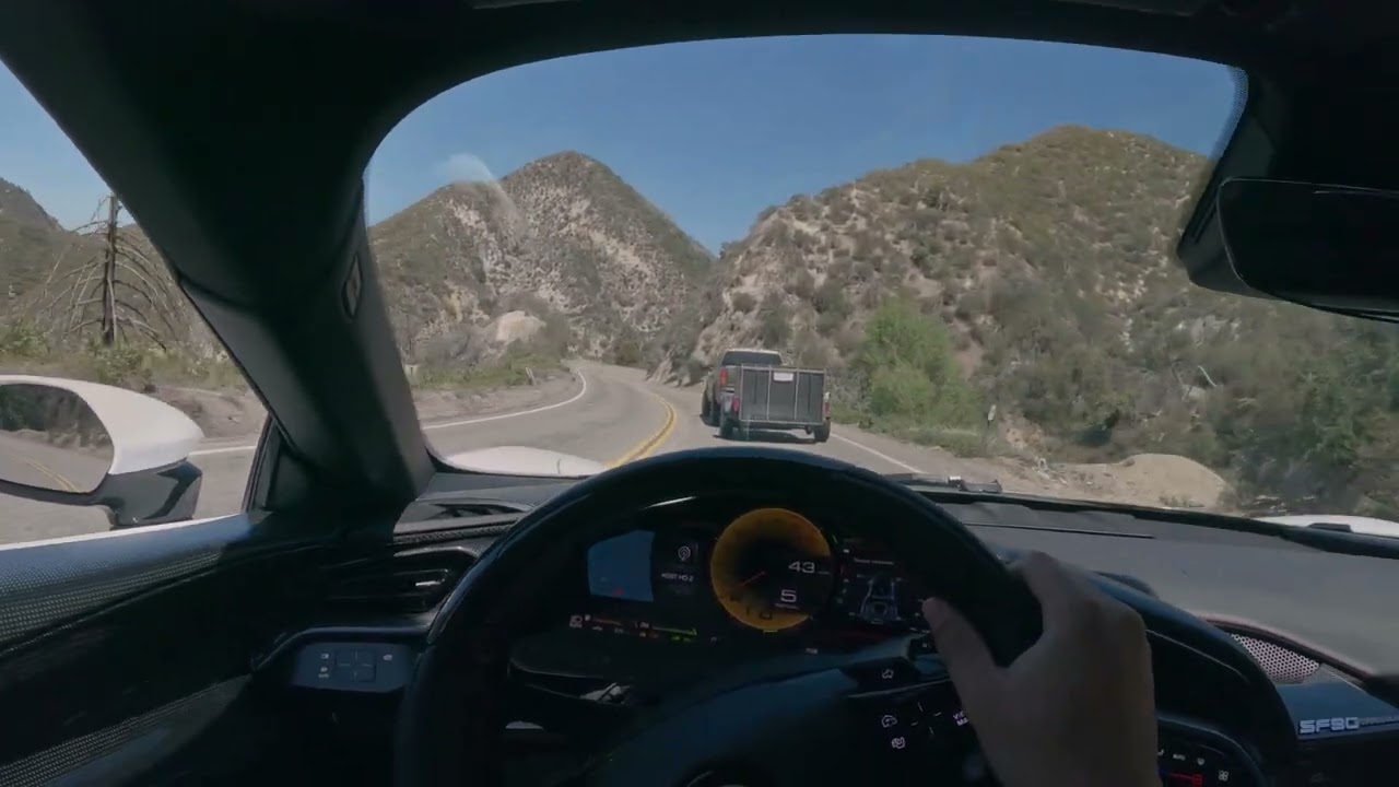 The Ferrari SF90 is the fastest car I have ever driven!  (POV Drive 4k 60fps)