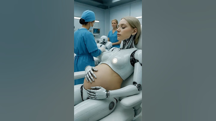 Robots Can Get Pregnant Now?! Shocking Future Scene!