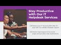 Reclaim Your Workday with IT Helpdesk Services