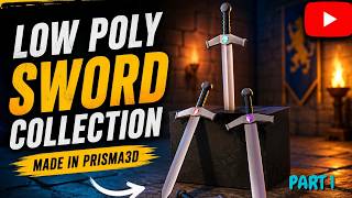 How to model a 3D Sword in Prisma3D for Beginners screenshot 4