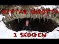 Vi besöker en grotta i skogen!