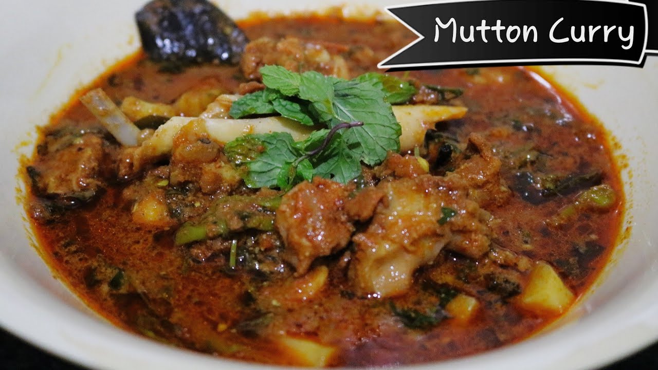 Mutton gravy Curry Aalu methi Mutton Curry Recipe Simple & Tasty Mutton Recipe YouTube