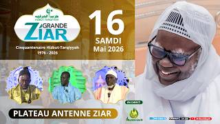 🔴 EN DIRECT ANTENNE ZIAR | Cinquantenaire Hizbut-Tarqiyyah  (1976 - 2026) sur Al Mouridiyyah Tv