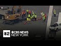 LaGuardia Airport sinkhole puts strain on holiday weekend getaway