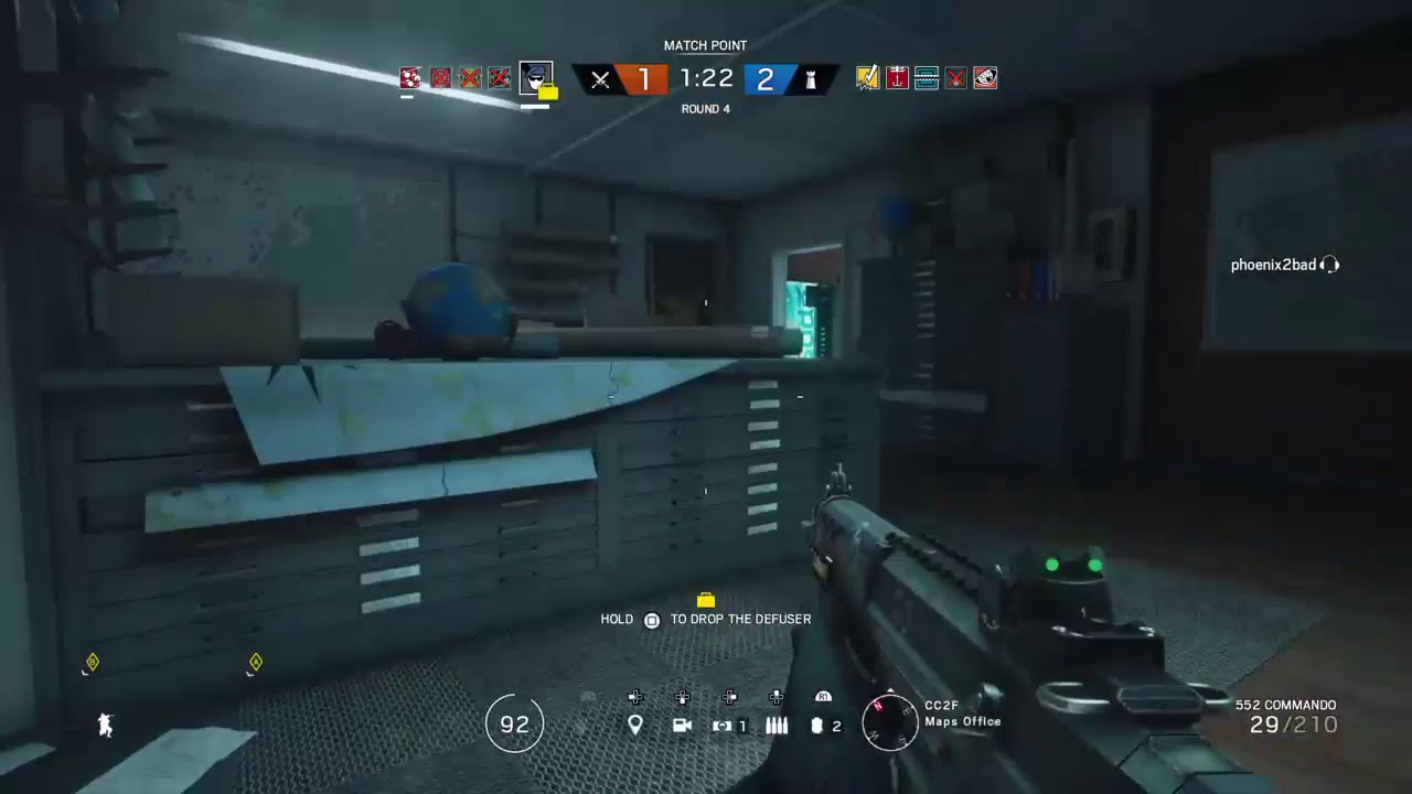 First time playing Rainbow six siege - YouTube