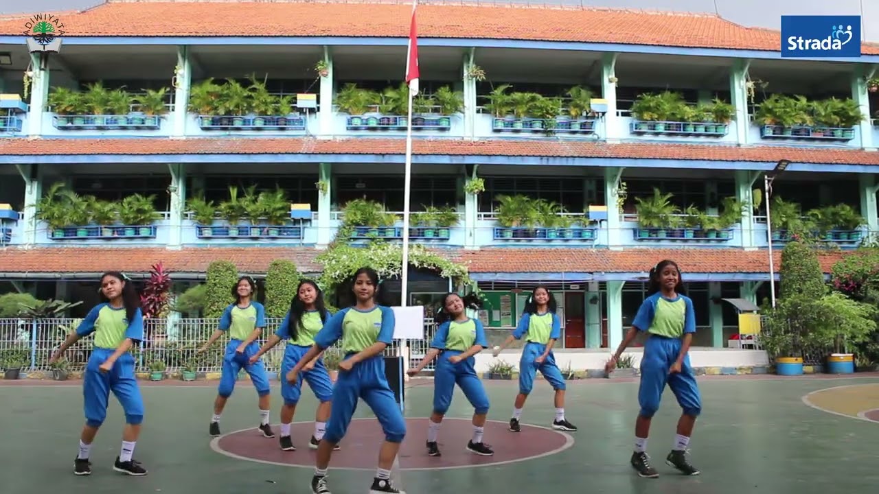 Lomba Senam Anak Indonesia Hebat 2025_SMP Slamet Riyadi_Banten