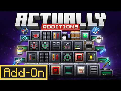 The Actually Additions Mod Is FINALLY on Minecraft Bedrock!