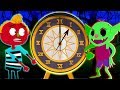 Midnight Adventure with Hickory Dickory Dock Song | Spooky Nursery Rhyme For Kids HALLOWEEN SPECIAL