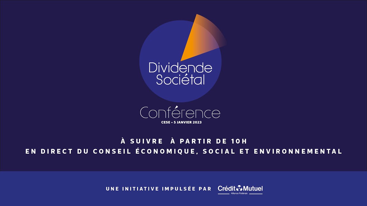 Crédit Mutuel Alliance Fédérale Dividende Sociétal YouTube