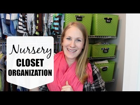 budget organization ideas NURSERY CLOSET IDEAS | How to organize