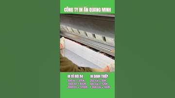 Công ty in ấn bao bì giấy giá tại xưởng #inquangminh #congtyinan #innamecard #TúiXáchGiấy #DanhThiếp