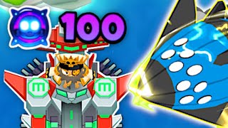 Can A MAX Level 100 Paragon Beat The ELITE Vortex? (Bloons TD 6)