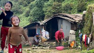 Beautiful Mountain Village Life | Sustainable Living with Nature | Bijaya Limbu