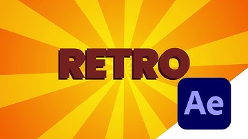Create AMAZING Retro Animated Spiral Cartoon Backgrounds in After Effects