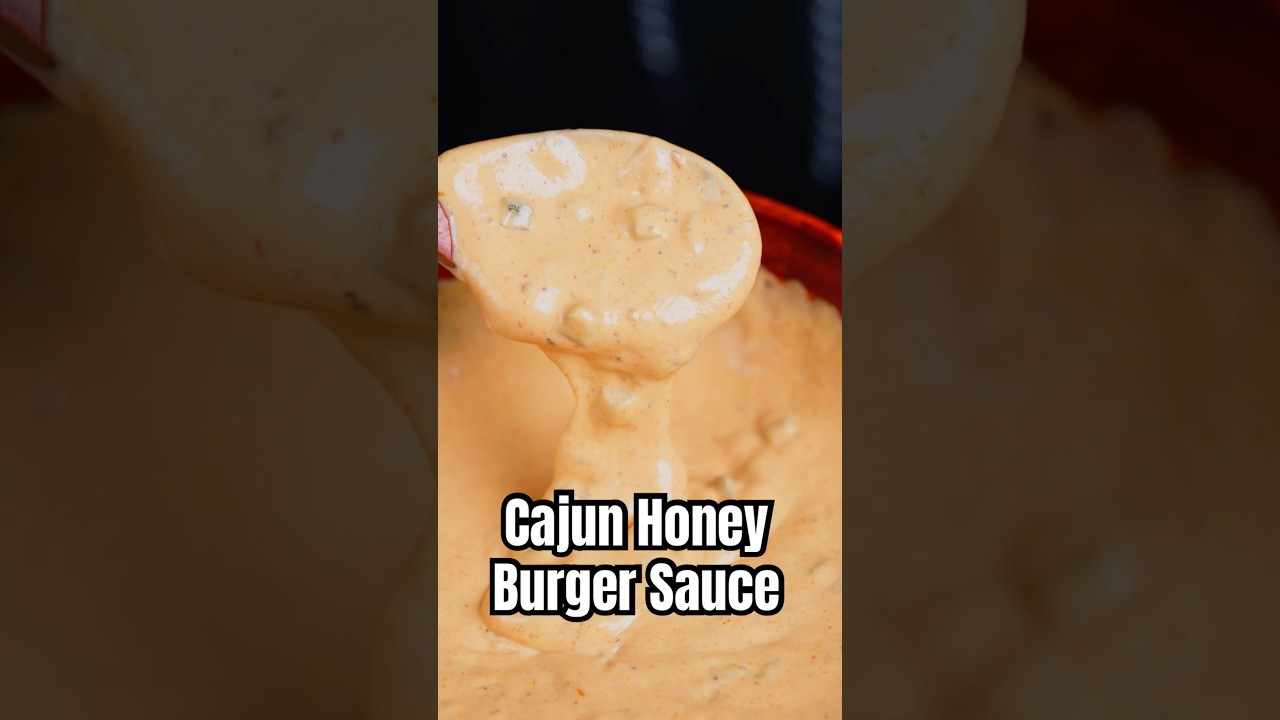 Идеальный соус для бургеров! Соус Cajun Honey Burger