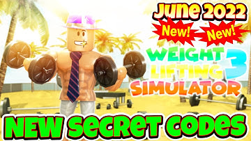 2022 ALL SECRET CODES Roblox 💪 Weight Lifting Simulator 3, Gems, NEW CODES, ALL WORKING CODES