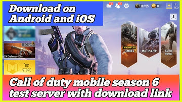 Codm season 6 test server| cod mobile season 6 test server 2021|call of duty mobile test server#codm
