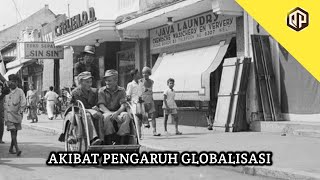 SEBENTAR LAGI AKAN PUNAH TINGGAL KENANGAN Dalam SEJARAH, Potret Kejayaan Becak Indonesia Tahun 1953