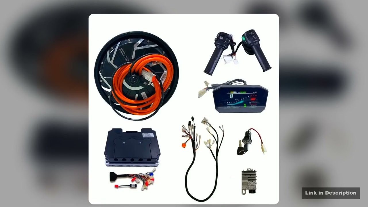 QS260 12inch 10000W Electric Motorcycle Scooter Hub Motor Kits Max Speed 120kph with TFT Display Ev