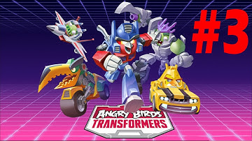 ANGRY BIRDS TRANSFORMERS-GAMEPLAY WALKTHROUGH HD PART-3 BLUDGEON RESCUE
