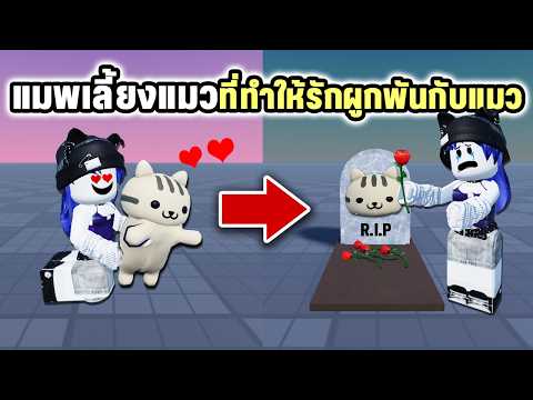 แมพเลี้ยงแมวที่ดูสมจริง😸จนทำให้รักแมวมากขึ้น | Roblox Care for Cats