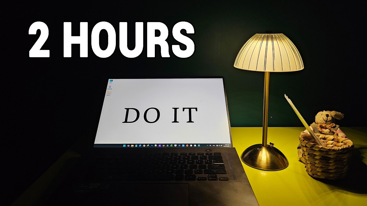 Work With Me | 50/5/50 Focus Session | Rain Sounds & Calm Breaks