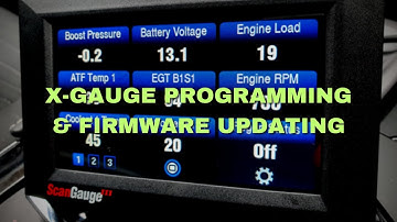 ScanGauge3 Firmware bijwerken en X-Gauge-programmering