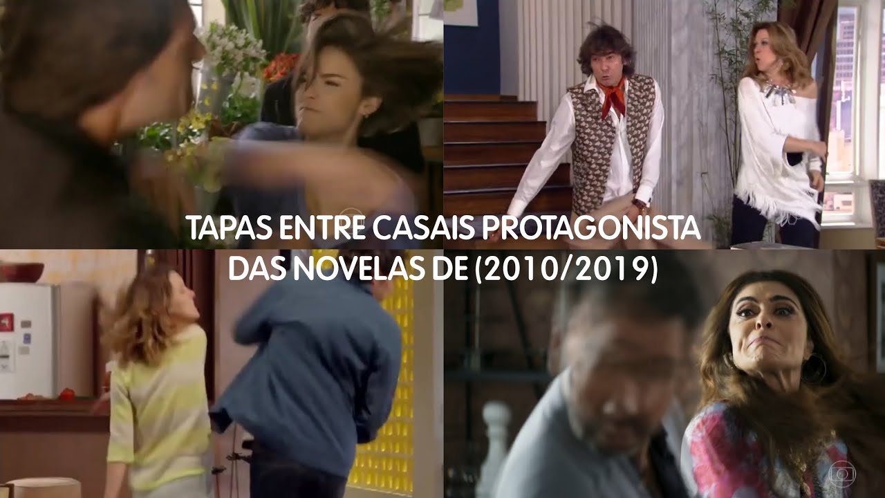 Tapas entre Casal Protagonistas das Novelas da Globo de 2010 a 2019 | P.02