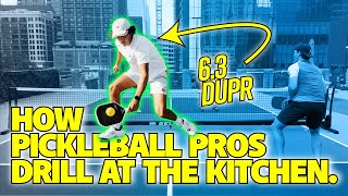 A Pickleball Pro Drill Session I Kitchen Emphasis